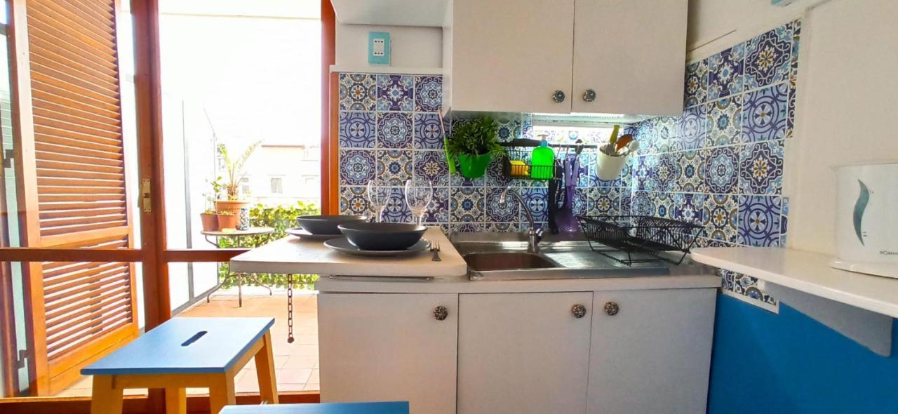 "Sea-See" Studio Taormina Center - Bellissima Vista Mare - Corner Kitchen Екстериор снимка