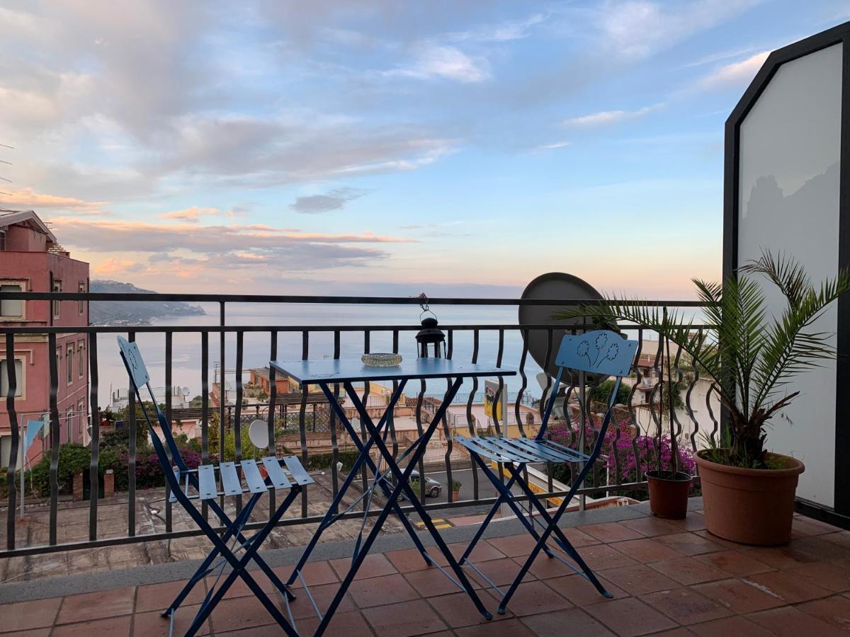 "Sea-See" Studio Taormina Center - Bellissima Vista Mare - Corner Kitchen Екстериор снимка